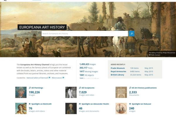 Europeana 280 – Art from the 28 countries of Europe
